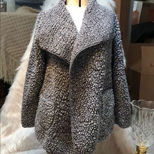 Grey Sherpa bed jacket